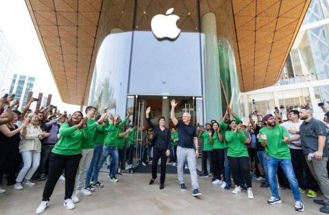 苹果首家印度 Apple Store 正式开幕