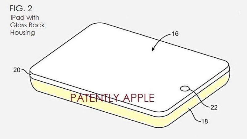 苹果新专利显示未来iPad和iMac可能使用玻璃背板