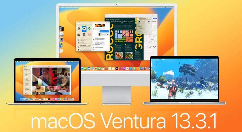 macOS Ventura 13.3.1 发布：修复已知的问题及安全漏洞