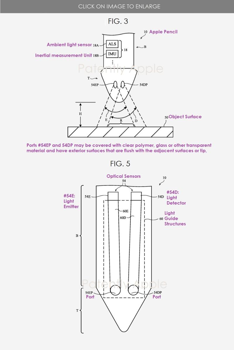 苹果Apple Pencil新专利曝光：即时色彩和纹理分析