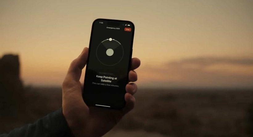 苹果正式启用 iPhone 14 系列卫星SOS紧急求救服务