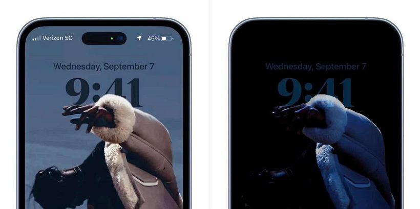 苹果iPhone的全天候显示为何强制显示背景图：原因是这个