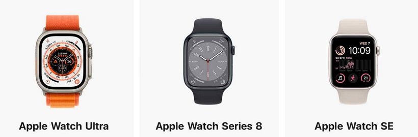 苹果Apple Watch Series 8 、SE 2 、特价后的S7怎么选