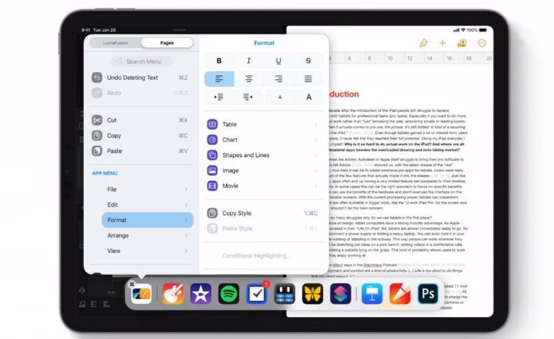 苹果或在iPadOS加入可调式窗口：增强iPad生产力
