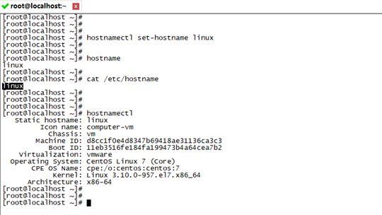 centos怎么修改hostname主机名(centos修改hostname的具体方法)