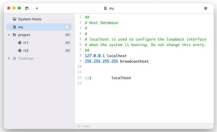 SwitchHosts(Hosts文件修改工具)下载及使用教程[支持Win/Mac]