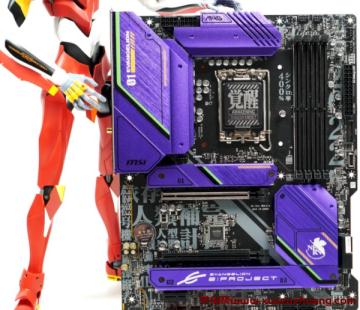 MSI MAG B660 TOMAHAWK EVA e-PROJECT主板开箱