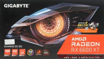 GIGABYTE Radeon RX 6600 XT GAMING OC 8G显卡评测开箱