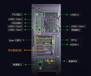 开机之后显示器黑屏无信号输入,但电脑主机一直在运行的解决方法