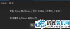 steam下载软件提示磁盘写入错误该怎么解决？