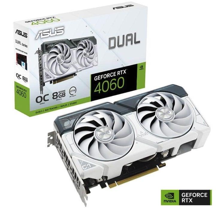 
华硕推出两款 GeForce RTX 4060 显卡
