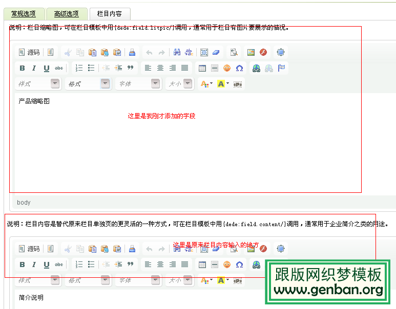 在栏目中添加自定义字段教程 - ⺌蜡笔尒の锋 - ⺌Rmomo