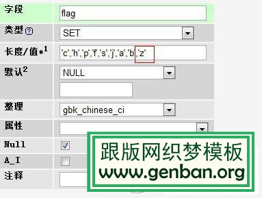 织梦（DeDeCMS）添加自定义属性的方法